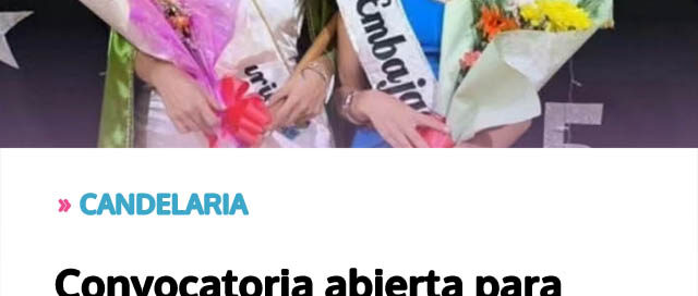 Convocatoria abierta para elegir a la representante local 2026